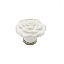 Richelieu America 410804330 - Porcelain Knob - 4108