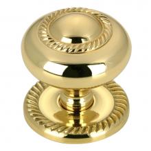 Richelieu America BP8048130 - Classic Brass Knob - 8048