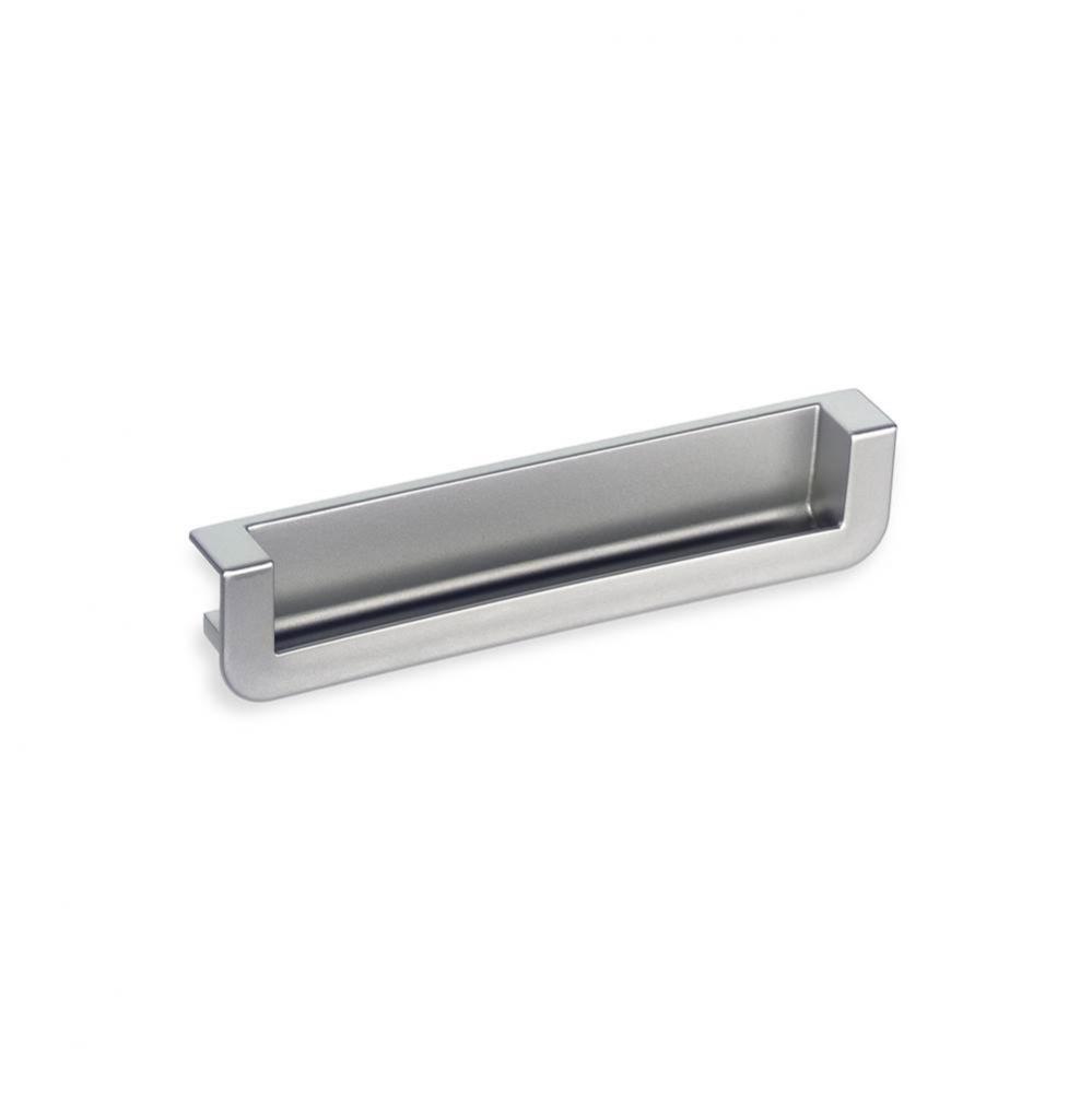 2518 Recessed Edge Pull, Matte Chrome