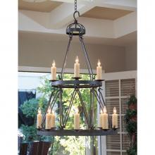 2nd Ave Designs 01.0750.36 - 36'' Wide Lakeshore 12 Light Two Tier