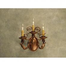 2nd Ave Designs 04.1142.3 - 12'' Wide Natalia 3 Light Wall