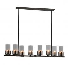 2nd Ave Designs 05.0924.52.DM - 53'' Long Cero 8 Light Oblong