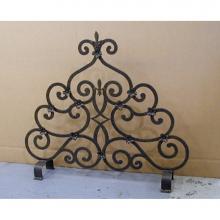 2nd Ave Designs 10.0709 - 36'' Wide Fleur De Lys Fireplace