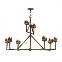 2nd Ave Designs 200109.26 - 55'' Long Tulip 8 Light Oblong