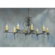 2nd Ave Designs 871000.48 - 48'' Long Monica 8 Light Oblong