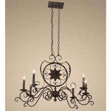 2nd Ave Designs 87187.36 - 36''L Christabel 6 LT Oblong