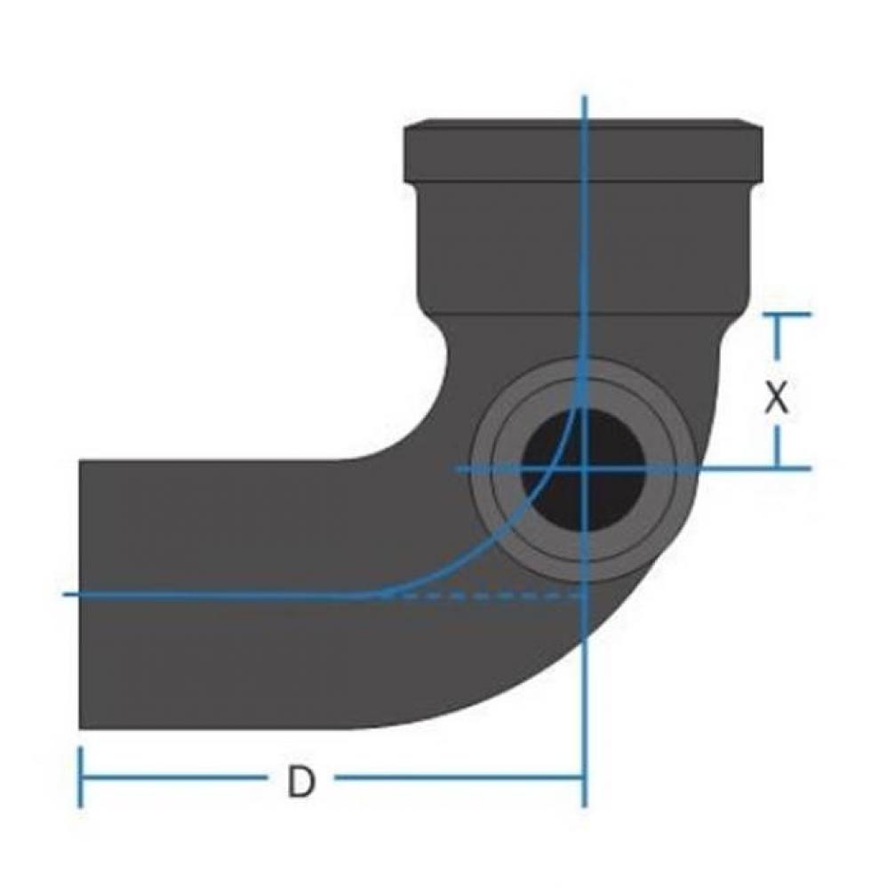 Sv 4 1/4 Bend W/ 2 Lh So