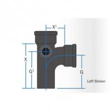 ABI Foundry 002376 - Sv 4 San Tee W/2 Lh Tap