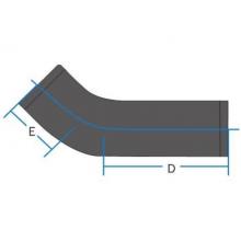 ABI Foundry 00636 - Nh 2 X 6 Extended 1/8 Bend