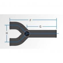 ABI Foundry 01412 - Nh 2 Tub Wye (9-474)