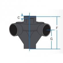 ABI Foundry 09114 - Nh 4 Prison Fitting (9-502 Plain)