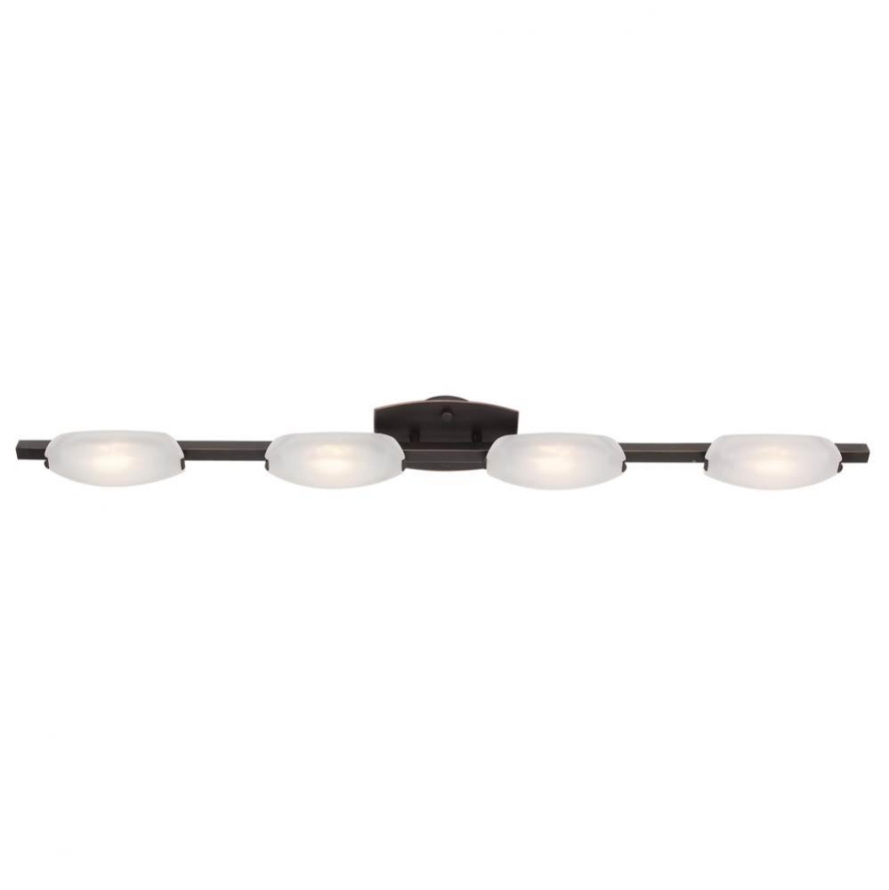 4 Light LED Semi-Flush