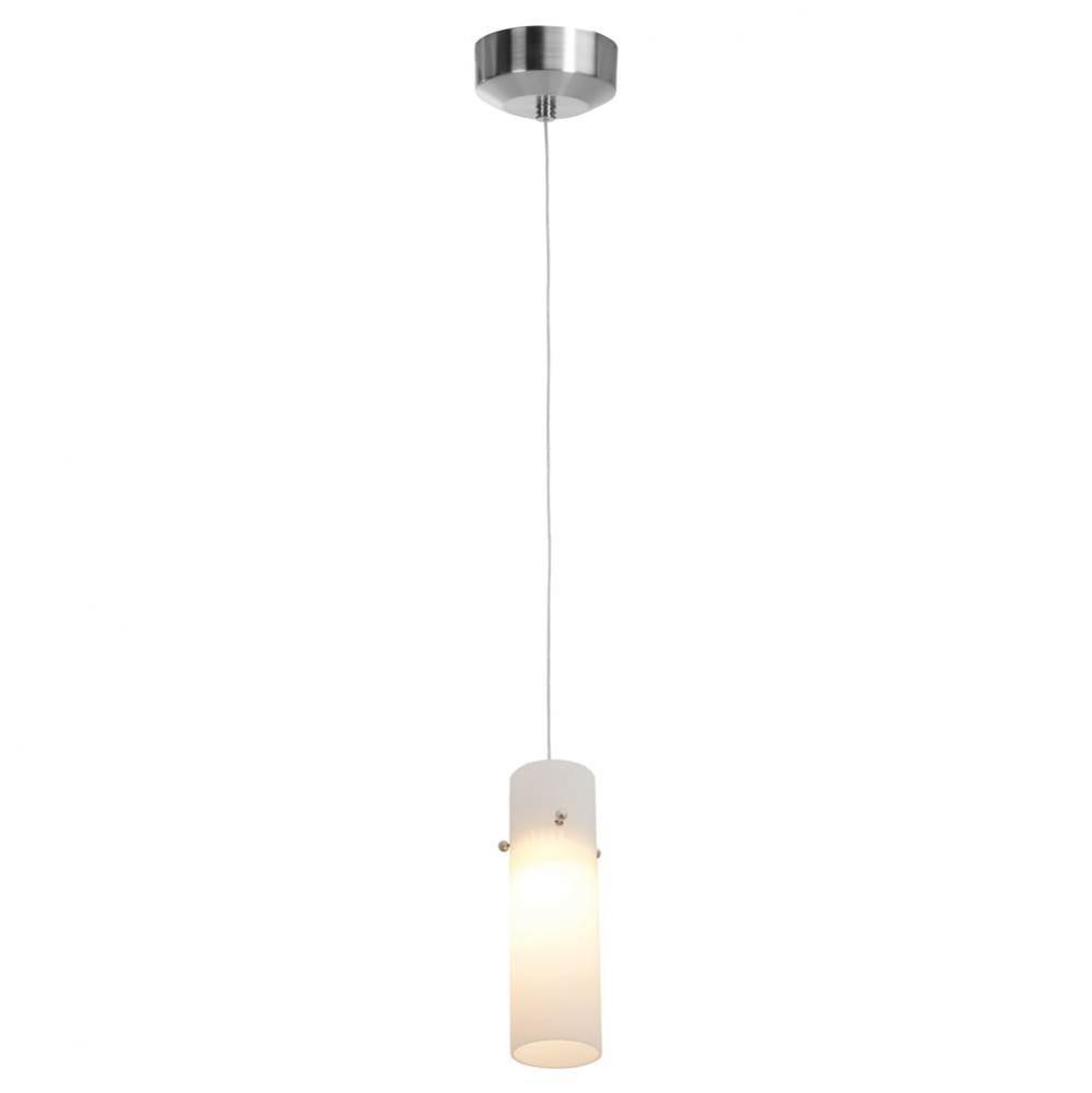 LED Pendant with Anari Silk (l) Glass