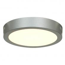 Access Lighting 20771LEDD-SILV/ACR - Strike (L) Dimmable LED Round Flush Mount