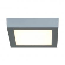 Access Lighting 20772LEDD-SILV/ACR - (s) Dimmable LED Square Flush