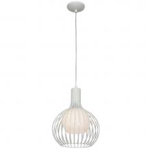 Access Lighting 23436LEDDLP-WH - Metal Ribbed Pendant