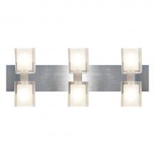 Access Lighting 23907-BS/FCL - 6- Light Crystal Wall & Vanity