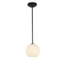 Access Lighting 28085-1R-ORB/WHTLN - (s) 1-Light Pendant