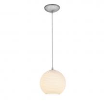 Access Lighting 28087-1C-BS/WHTLN - (m) 1-Light Pendant