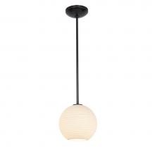 Access Lighting 28087-1R-ORB/WHTLN - (m) 1-Light Pendant