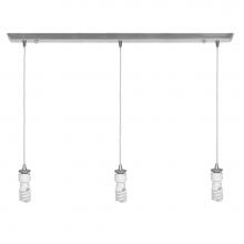 Access Lighting 52026-BS - 3-Light Bar Pendant