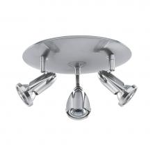 Access Lighting 52103-BS - 3 Light Adjustable Flush Mount