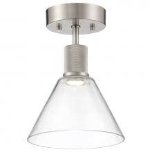 Access Lighting 63146LEDD-BS/CLR - Martini LED Semi-Flush