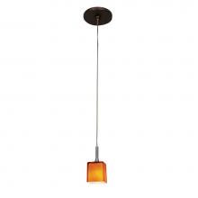 Access Lighting 96918-BRZ/AMB - Herme''s Low Voltage Pendant Including Mono-Pod