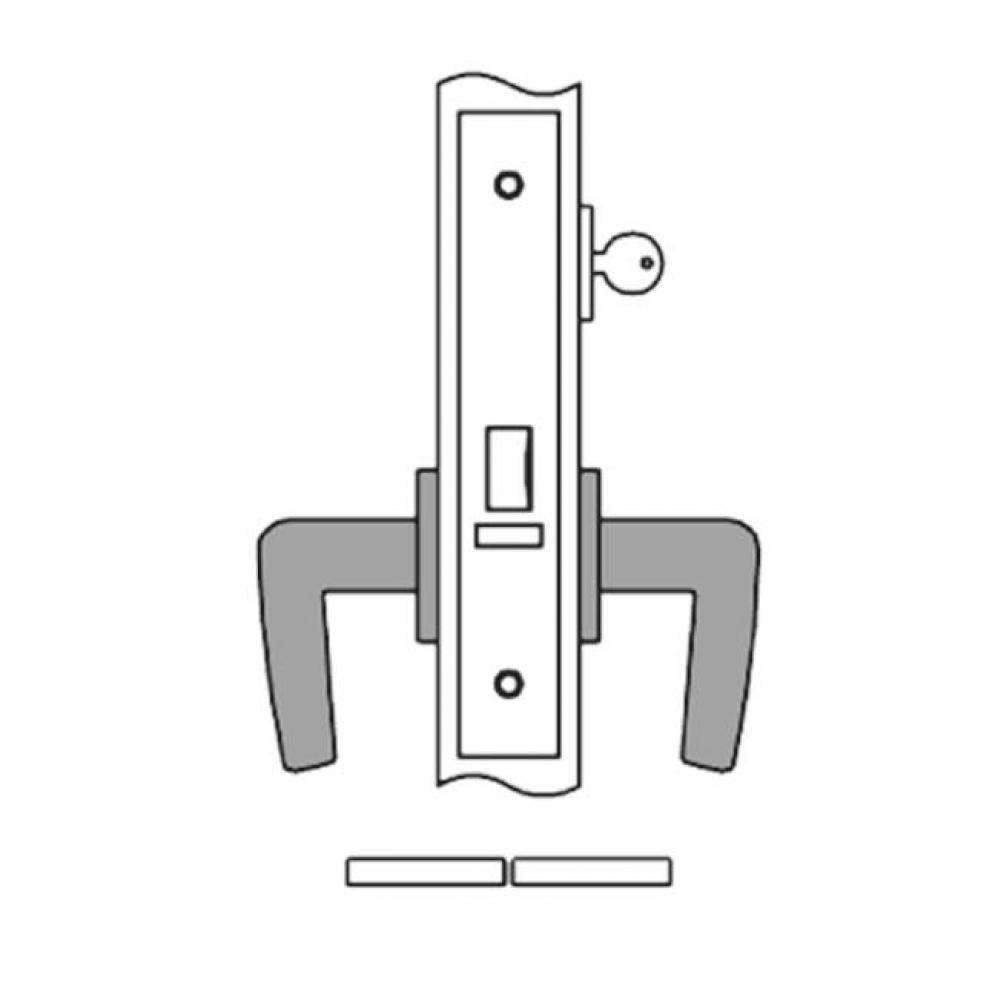 1758.LOCK.ONLY.1.125.US26D Plumbing