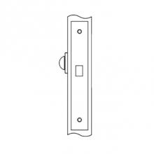 Accurate Lock And Hardware 8504.1.5.US26 - Deadlock for use with thumb turn one side only (thumb turn not included)
