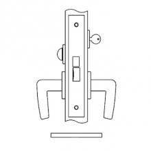 Accurate Lock And Hardware 8524.1.5.TB - Dormitory