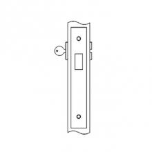 Accurate Lock And Hardware 9105M.2.5.US14 - Deadlock for use with thumb turn one side, optional emergency release other side (thumb turn or em