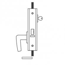 Accurate Lock And Hardware G1757.1.US4 - Entrance/Office