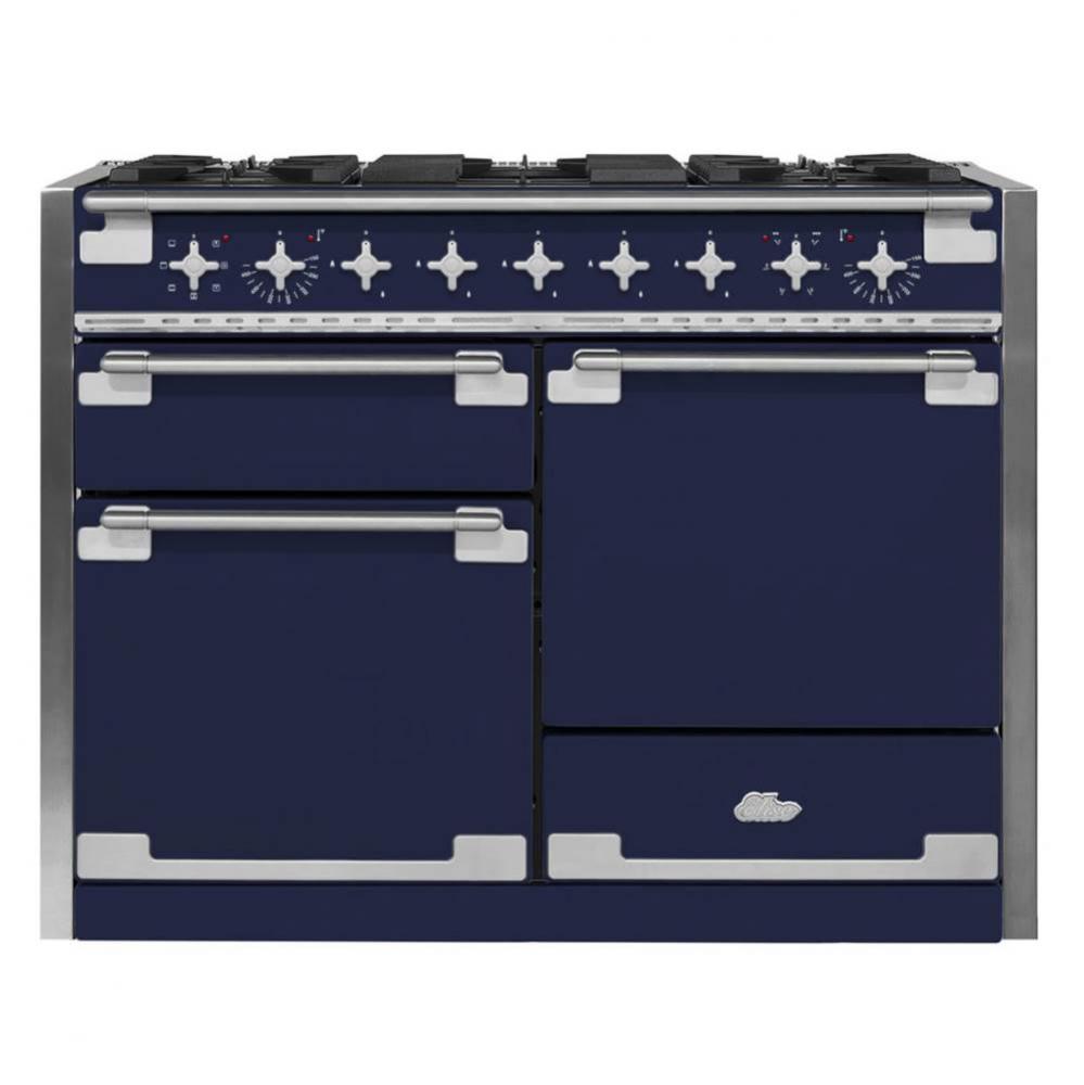 48'' Elise Dual Fuel 3-Oven Range - Midnight Sky