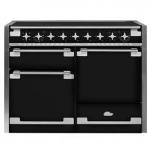 AGA AEL48IN-BLK - 48'' Elise Induction 3-Oven Range - Gloss Black