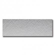 AKDO CR2097-0412LN - Impressions 4'' x 12'' Silver (Linen)