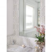 AKDO MB1604-RADIH0 - Allure Radiance Carrara Bella (H) with Pearl Gray (P)