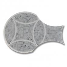 AKDO MB1809-TIMEH1 - Eternity Timeless Ash Gray (H) w/ Thassos (H)