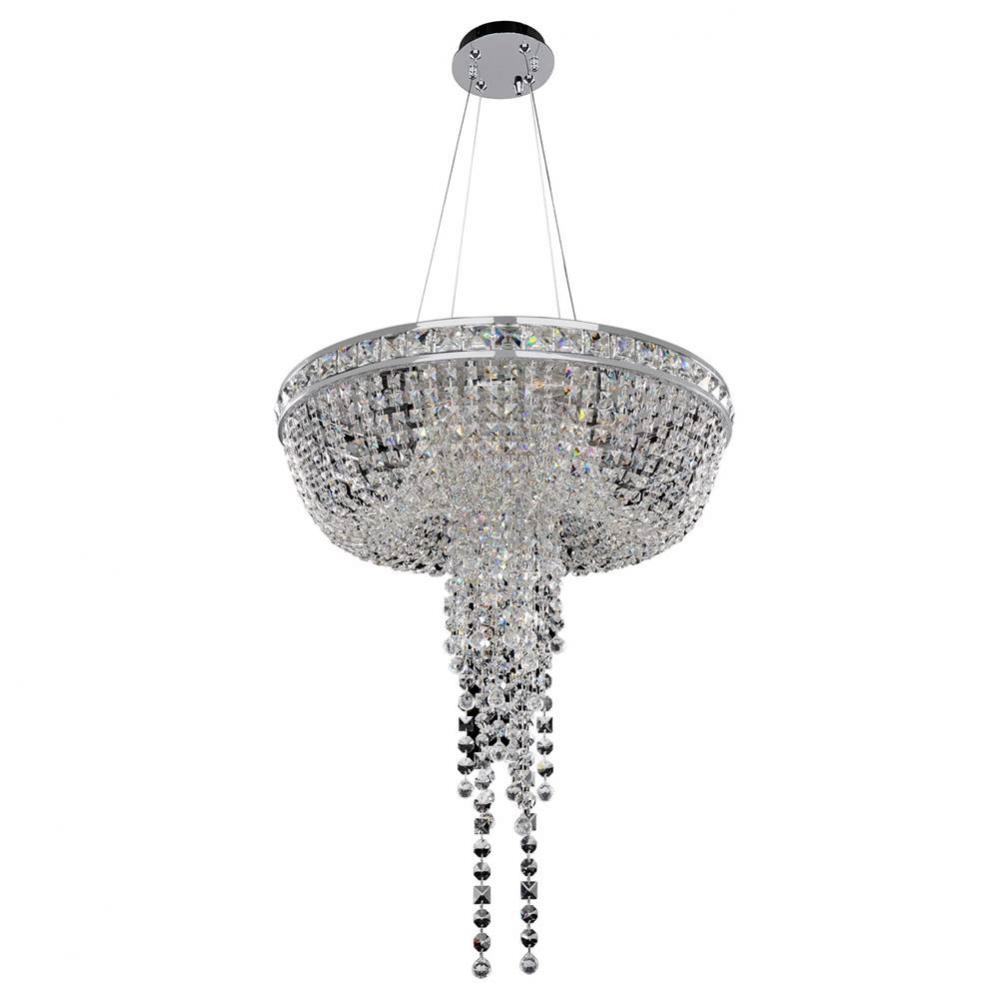 Cascata 24 Inch Round Pendant/Flush