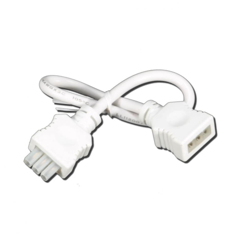 PRIORI White 6-Inch Extension Cable for T2 Under Cabinet