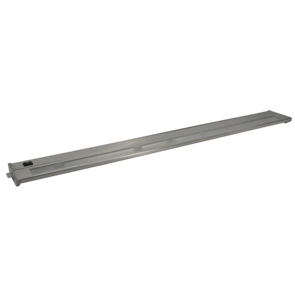 PRIORI Brushed Steel 32-Inch Four-Light Xenon Under Cabinet