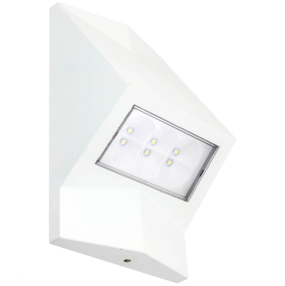 WEDGE WALL PACK, WHITE, 120-150V, 3000K, ETL