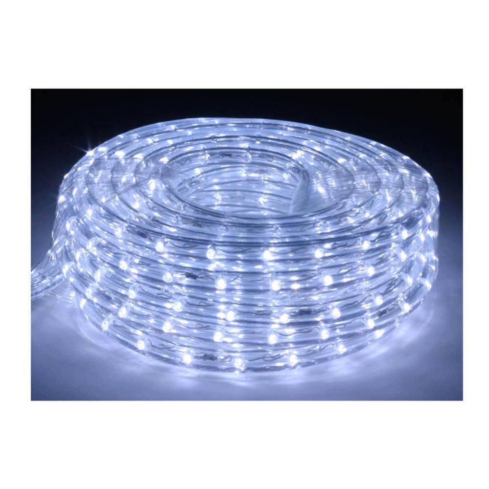 9 Foot Cool White 6400 Kelvin LED Flexible Rope Light Kit with Mounting