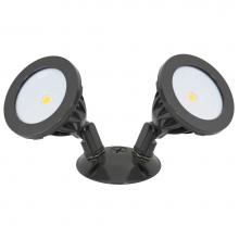 American Lighting ALV2-2H-DB - Double Head COB Flood Light, 15.9 Watts, Dark Bronze