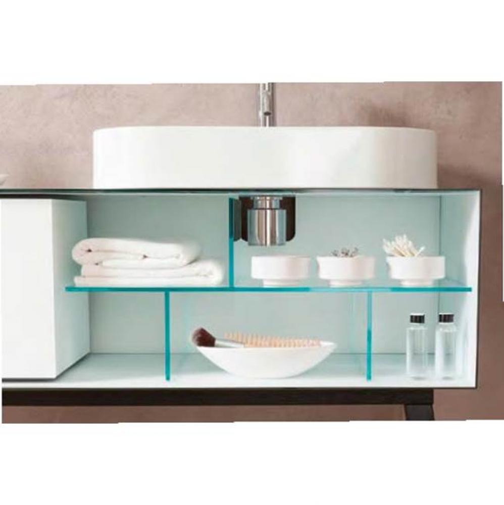 SHELF DAMA H.33 L. 98 CM