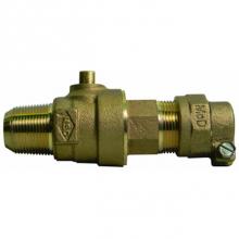 AY McDonald 5131-045 - 74701B-22 1 1/2X2 BALL CORP AWWA X CTS 16P - NL