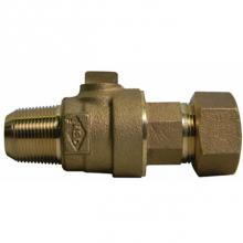 AY McDonald 5133-428 - 74701BTFT 1 1/2X2 BALL CORP AWWA X CTS FT - NL