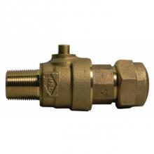 AY McDonald 5182-428 - 74704BQ 1 1/2X2 BALL CORP MNPT X CTS 16P - NL