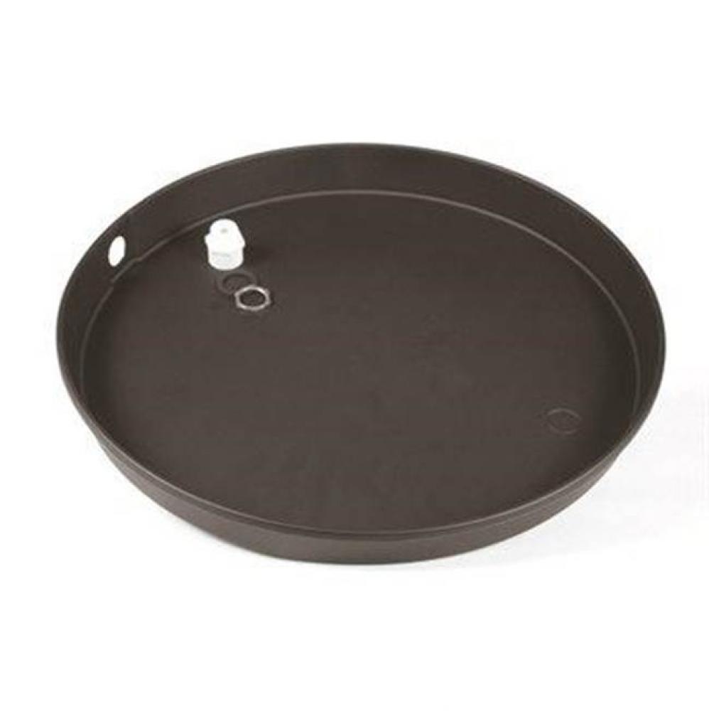 20'' ID Plastic W/H Drain Pan PVC Fitting