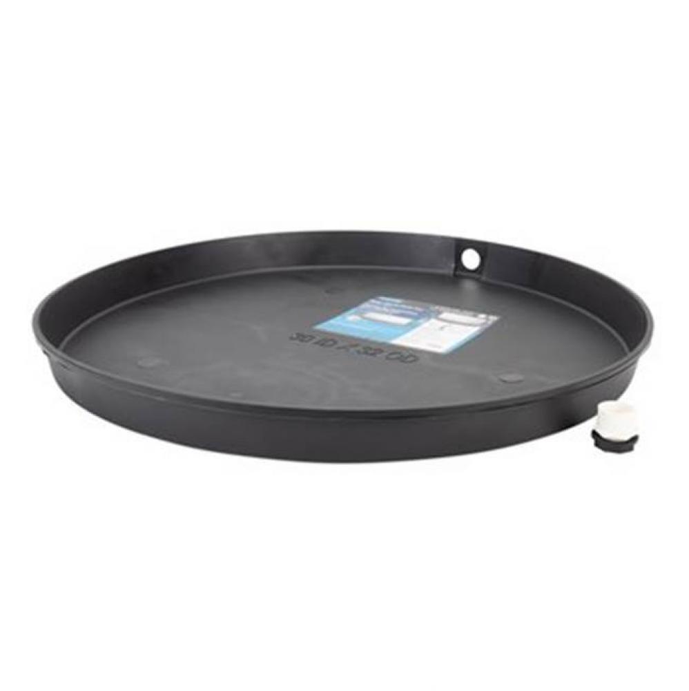 30'' ID Plastic W/H Drain Pan PVC Fitting 6.99